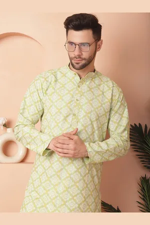 Ethnic Motifs Printed Regular Kurta with Churidar