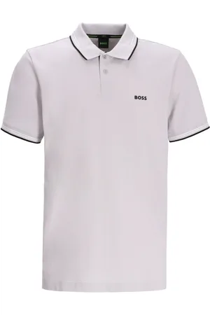 Men Slim Fit Logo Polo