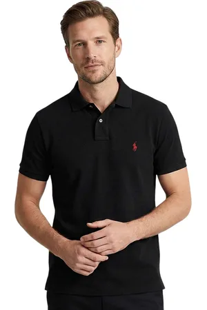Men Classic Fit Logo Polo
